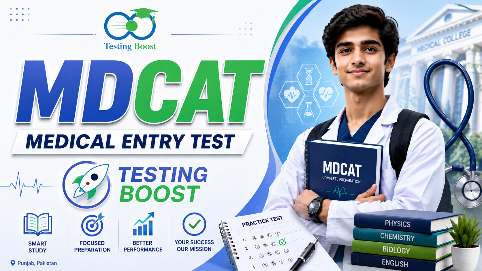 Medical & Dental College Admission Test [MDCAT]